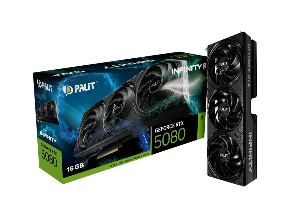 Palit GeForce RTX 5080 Infinity 3 16GB GDDR7 Graphics Card