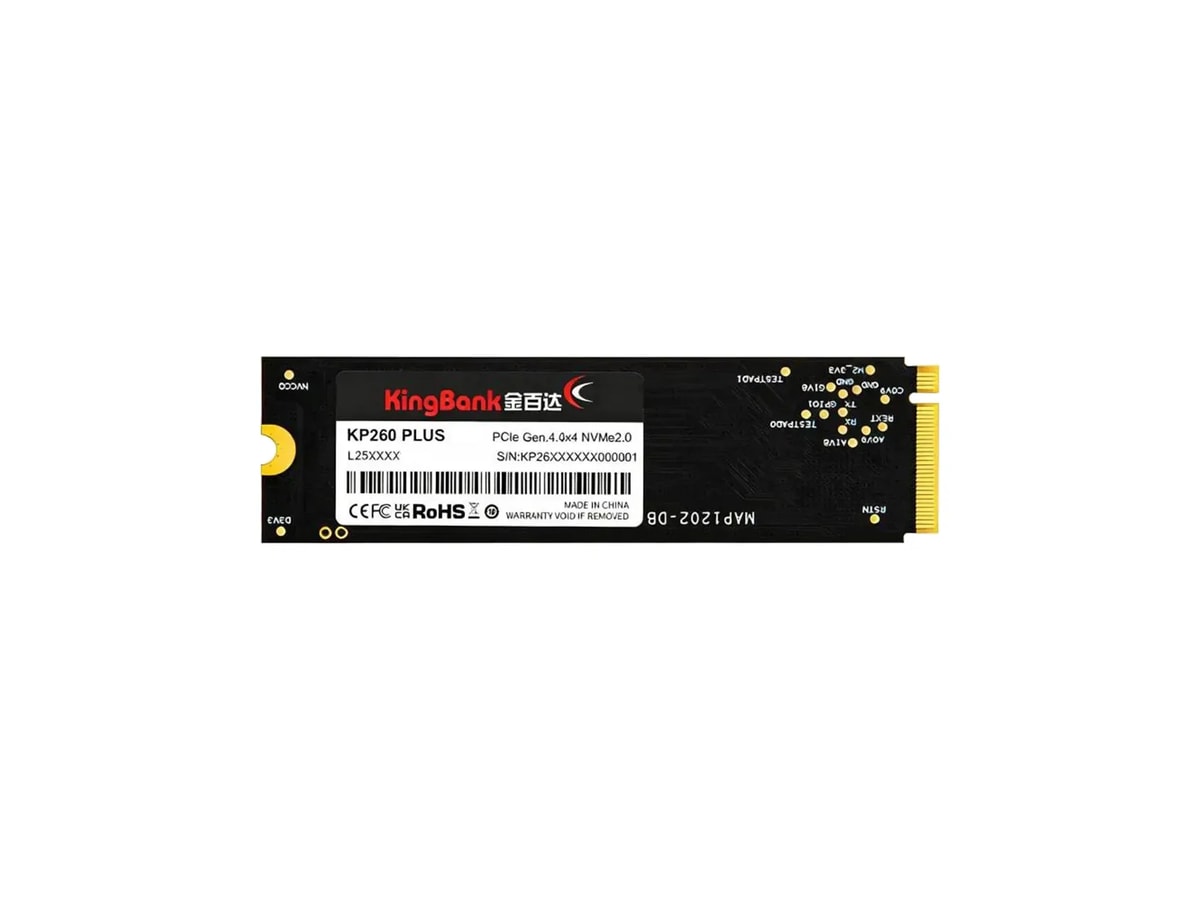 Kingbank KP260 Plus 1TB PCIe 4.0 NVMe M.2 2280 SSD