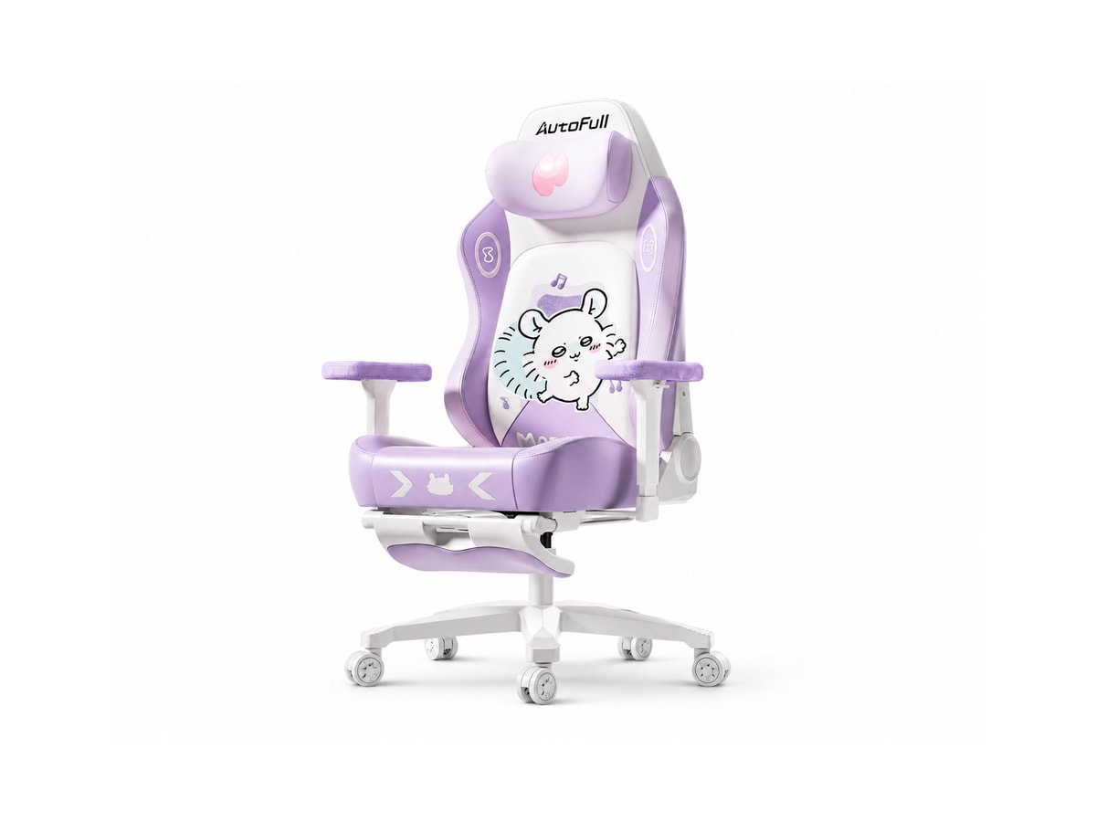 AutoFull C3 Pro Gaming Chair – CHIIKAWA Edition Purple Momonga (AFYC307SSV)
