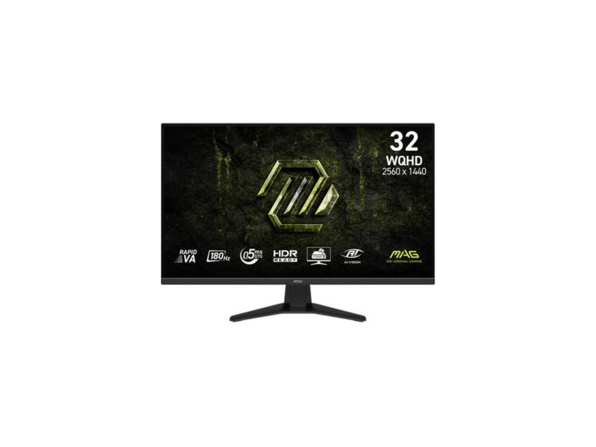 31.5" MSI MAG 325QF E18V QHD 180Hz VA Gaming Monitor