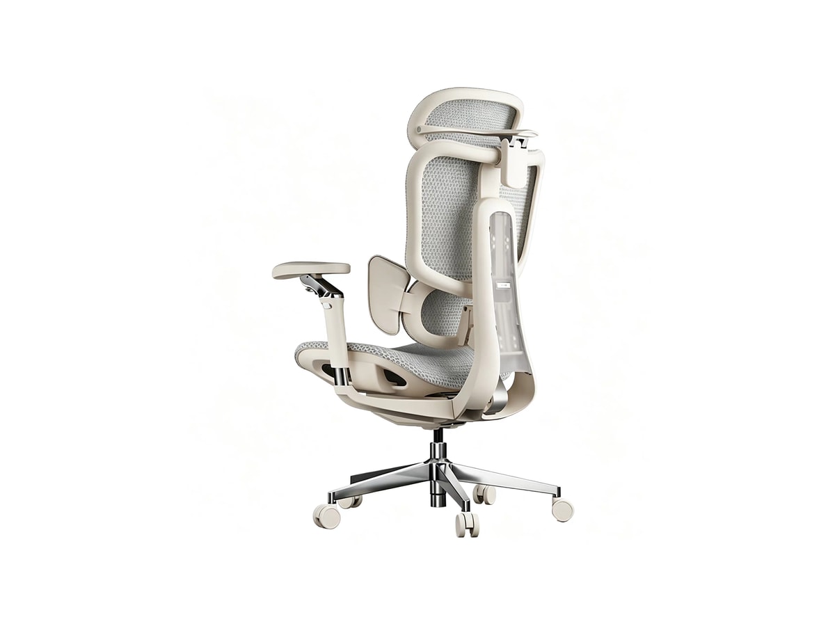 HBADA E3 Pro 5.0 Premium Ergonomic Chair – White (HBYE305PMW)