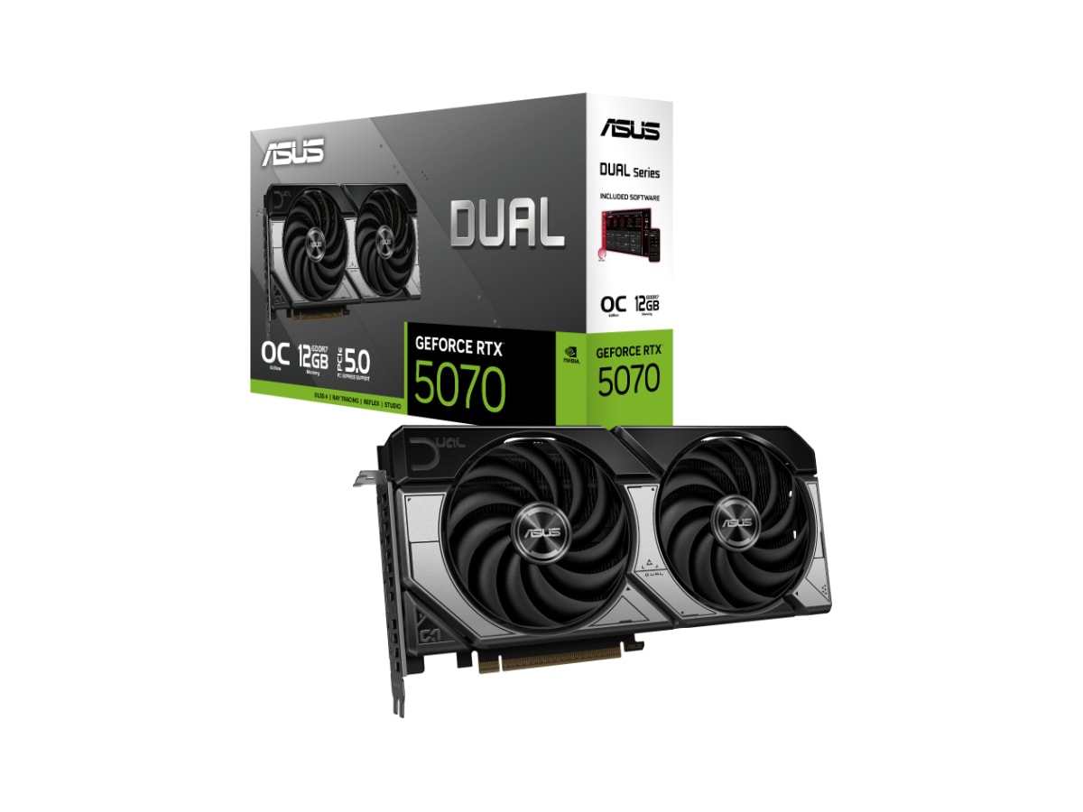ASUS Dual GeForce RTX 5070 12GB GDDR7 OC Edition