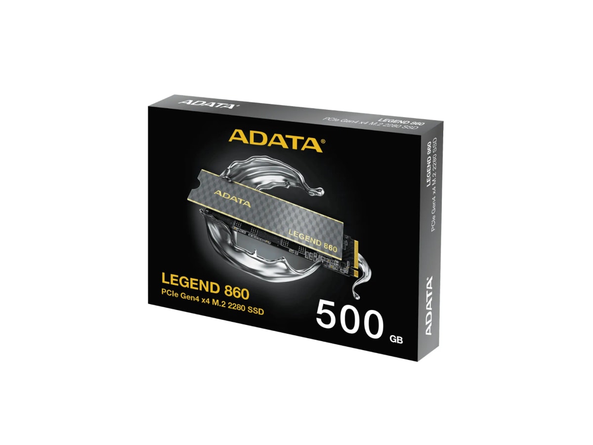 ADATA LEGEND 860 500GB PCIe 4.0 NVMe M.2 2280 SSD
