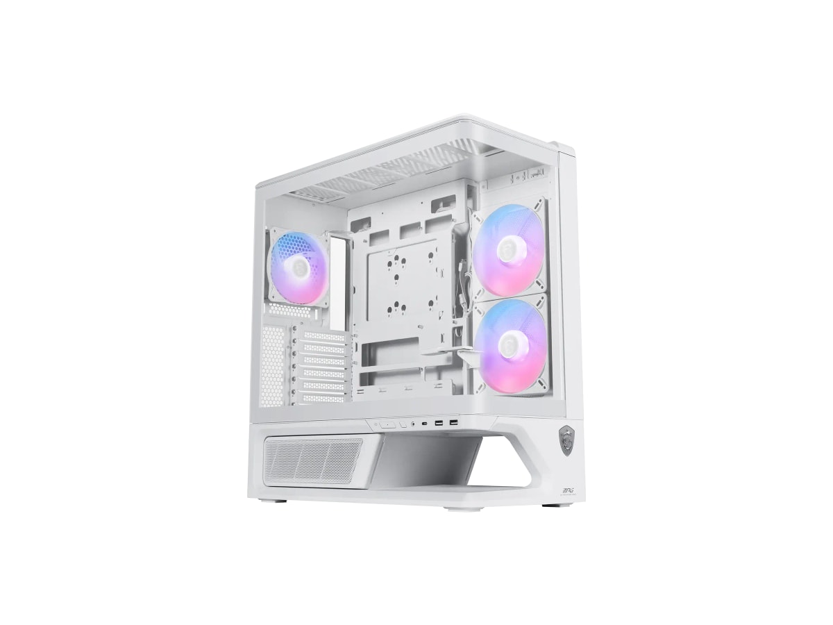 MSI MPG VIXTA 300R W ATX PC CASE White