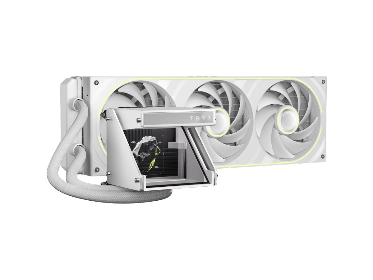 TRYX HOLO ARGB White AIO CPU Cooler 360MM