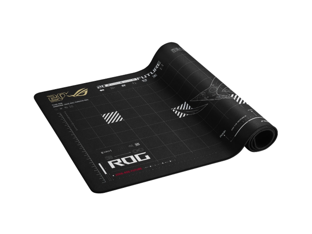 ASUS ROG Scabbard II XXL Edition 20 Gaming Mouse Pad (900 x 400 x 3 mm) - 20TH ANNIVERSARY thumbnail 2