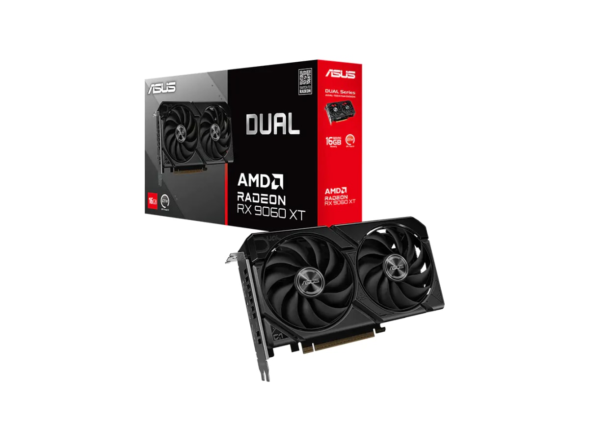 Asus Dual Radeon RX 9060 XT 16G Graphics Card