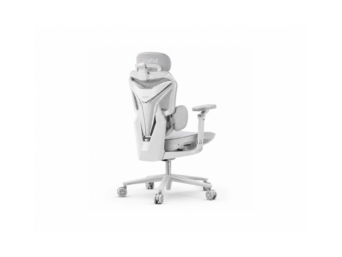 AutoFull G7 Ergonomic Chair White Elite Edition (AFG701WWSA) NO LEG thumbnail 2
