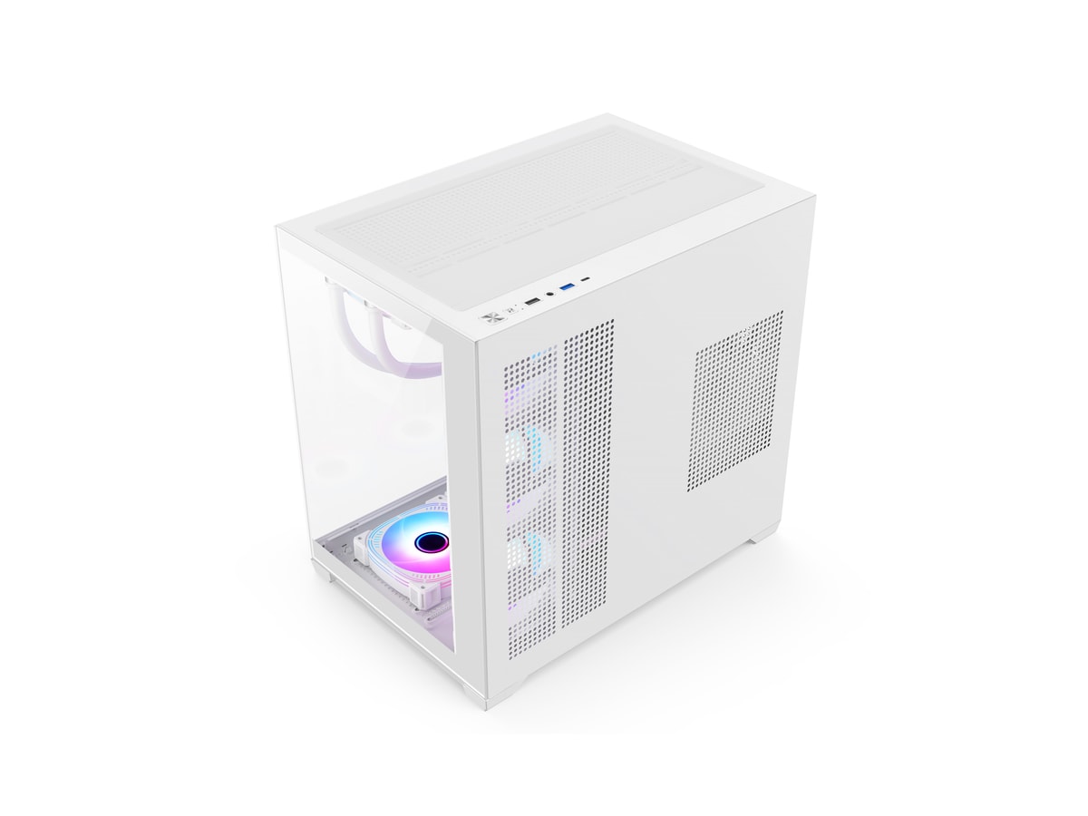 G1 285A Panoramic ATX Case – White thumbnail 4