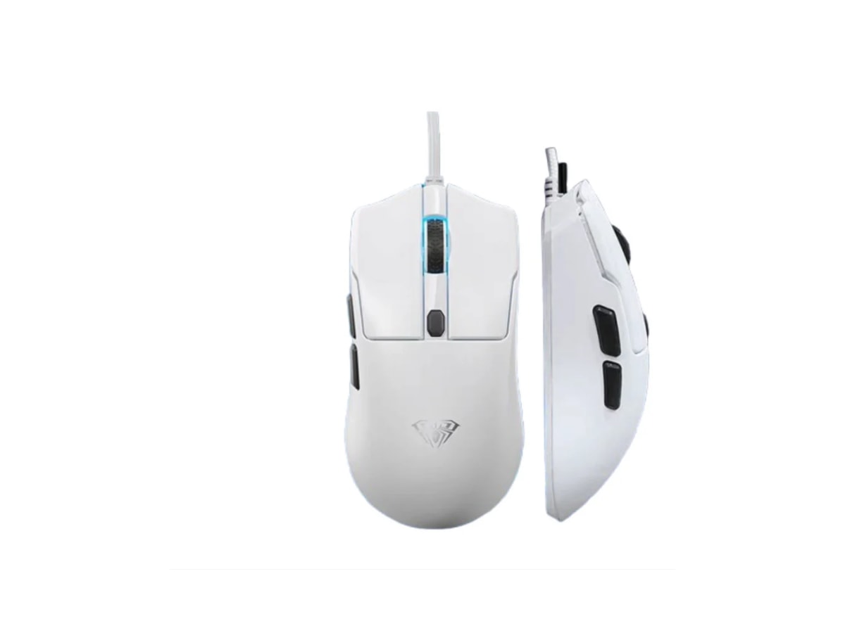 AULA S36 RGB Gaming Mouse - White