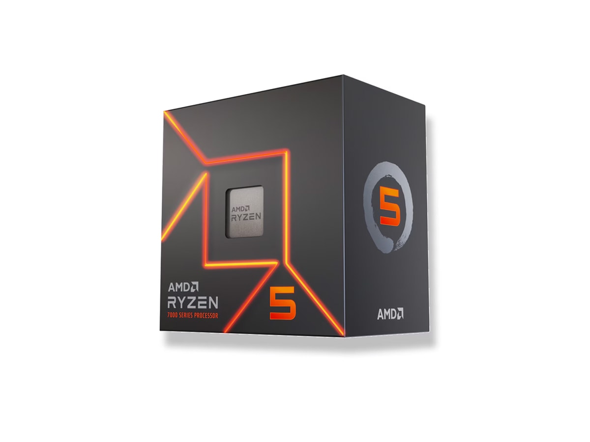 AMD Ryzen 5 7500F CPU Processor – 6 Core 12 Thread 5.0GHz Boost AM5 (OEM / Tray, No Box) – 3 Year Warranty