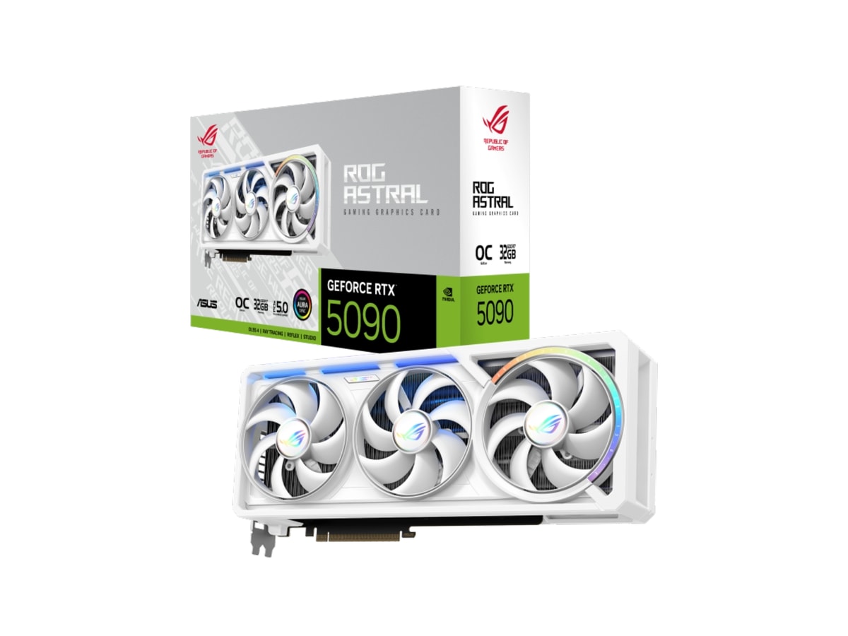 ASUS ROG Astral GeForce RTX 5090 32GB GDDR7 WHITE OC Edition