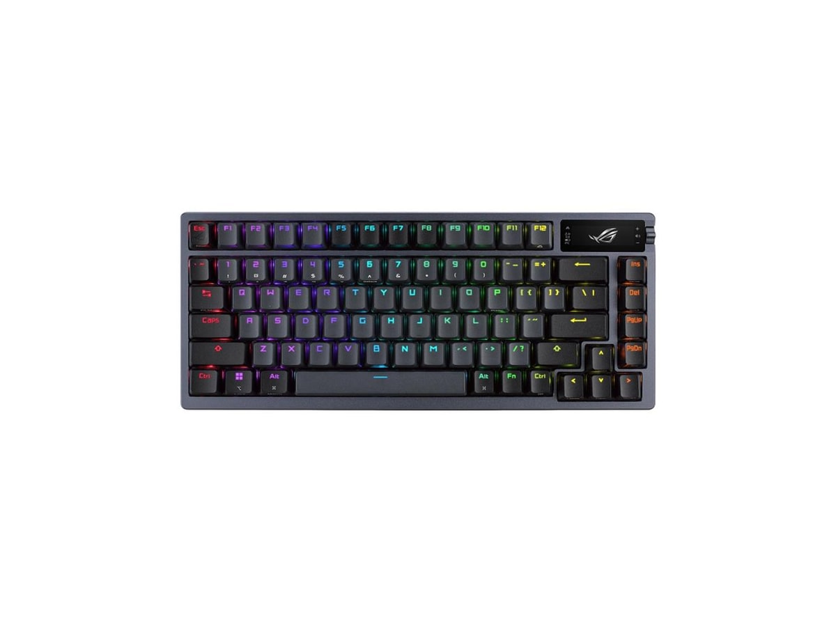 Asus ROG Azoth RGB Wireless Linear SNOW Switch Gaming Keyboard - Black