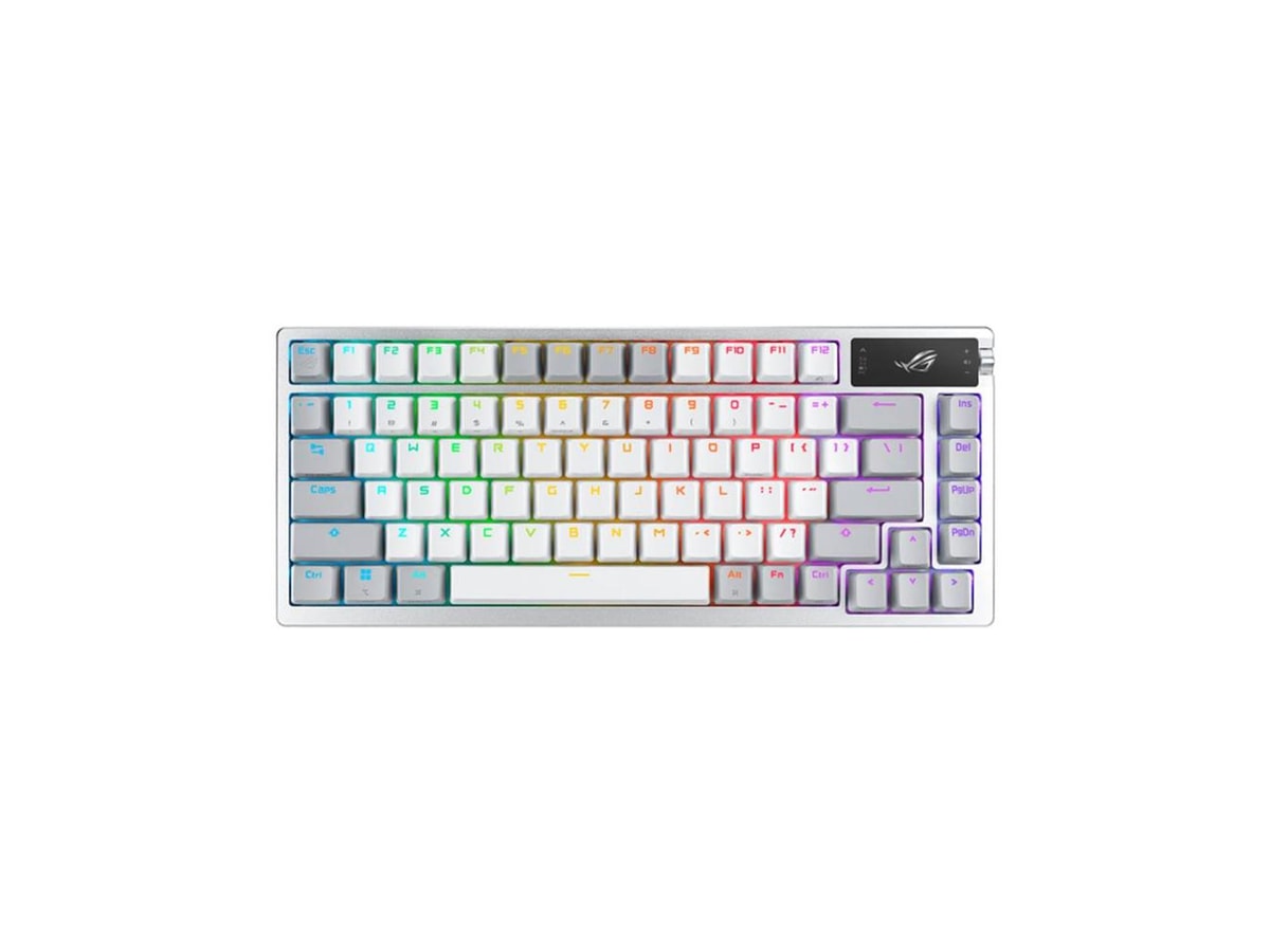Asus ROG Azoth Wireless Snow Switch Gaming Keyboard - Moonlight White