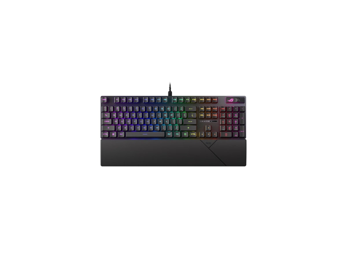ASUS ROG Strix Scope II X Wired PBT Snow Switch Gaming Keyboard