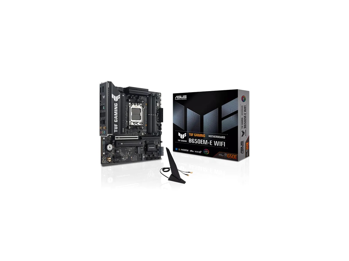 ASUS TUF GAMING B650EM-E WIFI AM5 DDR5 Micro-ATX Motherboard