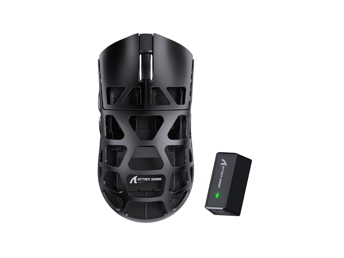 ATTACK SHARK R3 Magnesium Alloy Gaming Mouse 8K - Black
