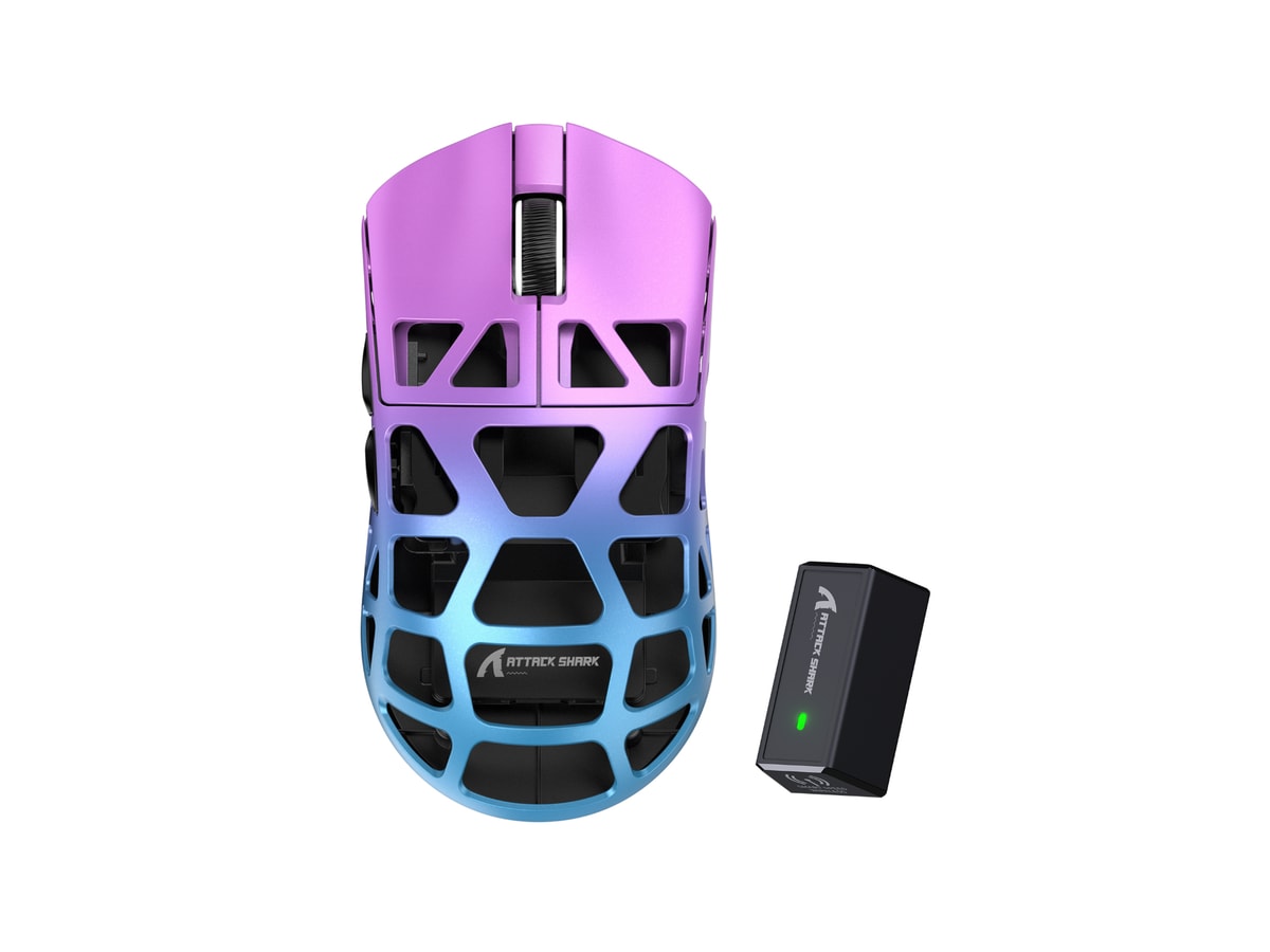 ATTACK SHARK R3 Magnesium Alloy Gaming Mouse 8K - Purple