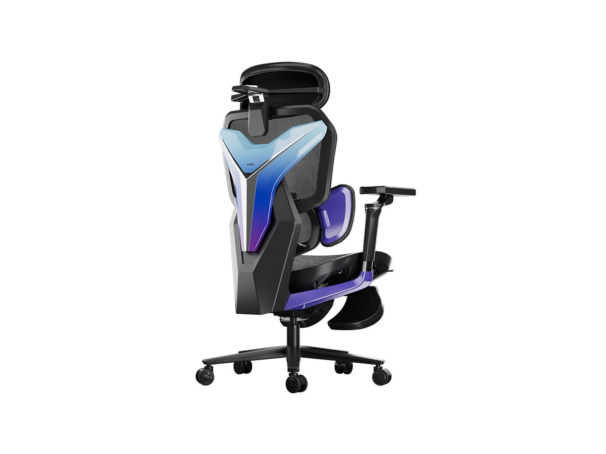 AutoFull G7 ergonomic Gaming Chair Professional - Purple & Black (AFG701USSB)