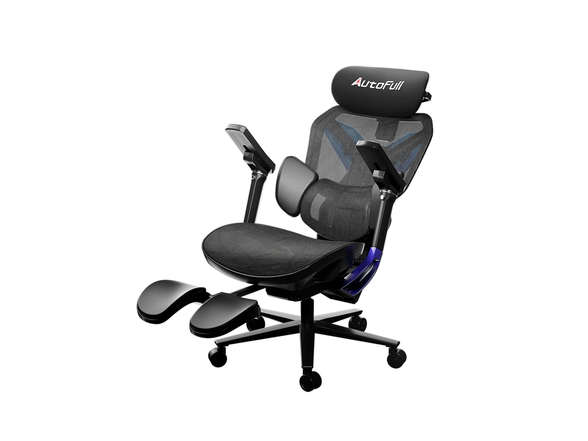AutoFull G7 ergonomic Gaming Chair Professional - Purple & Black (AFG701USSB) thumbnail 3