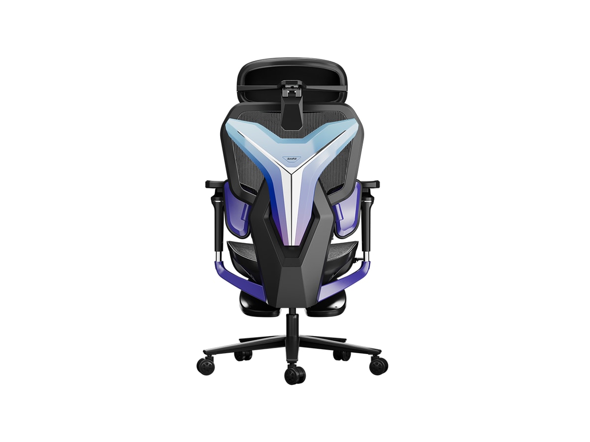 AutoFull G7 ergonomic Gaming Chair Professional - Purple & Black (AFG701USSB) thumbnail 5