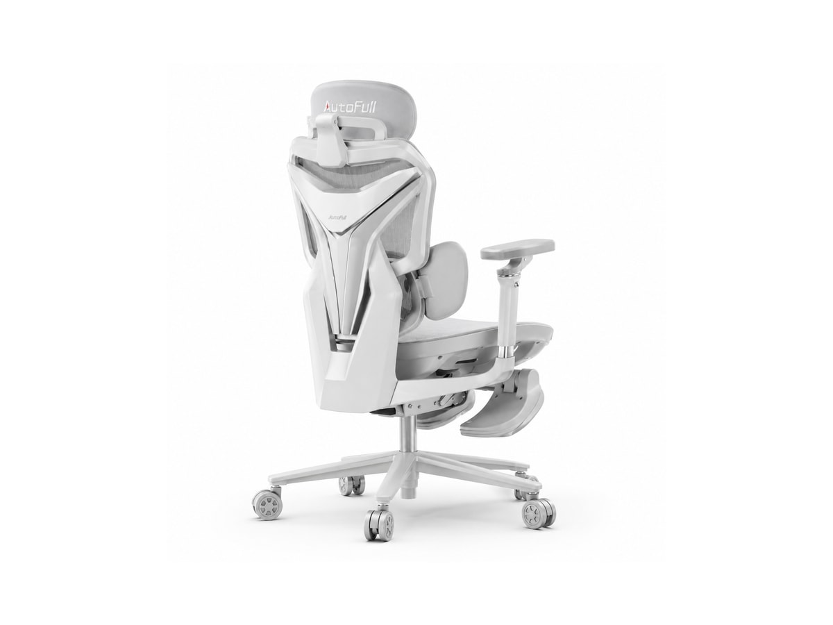 AutoFull G7 Ergonomic Chair White Elite Edition (AFG701WLSA) thumbnail 2
