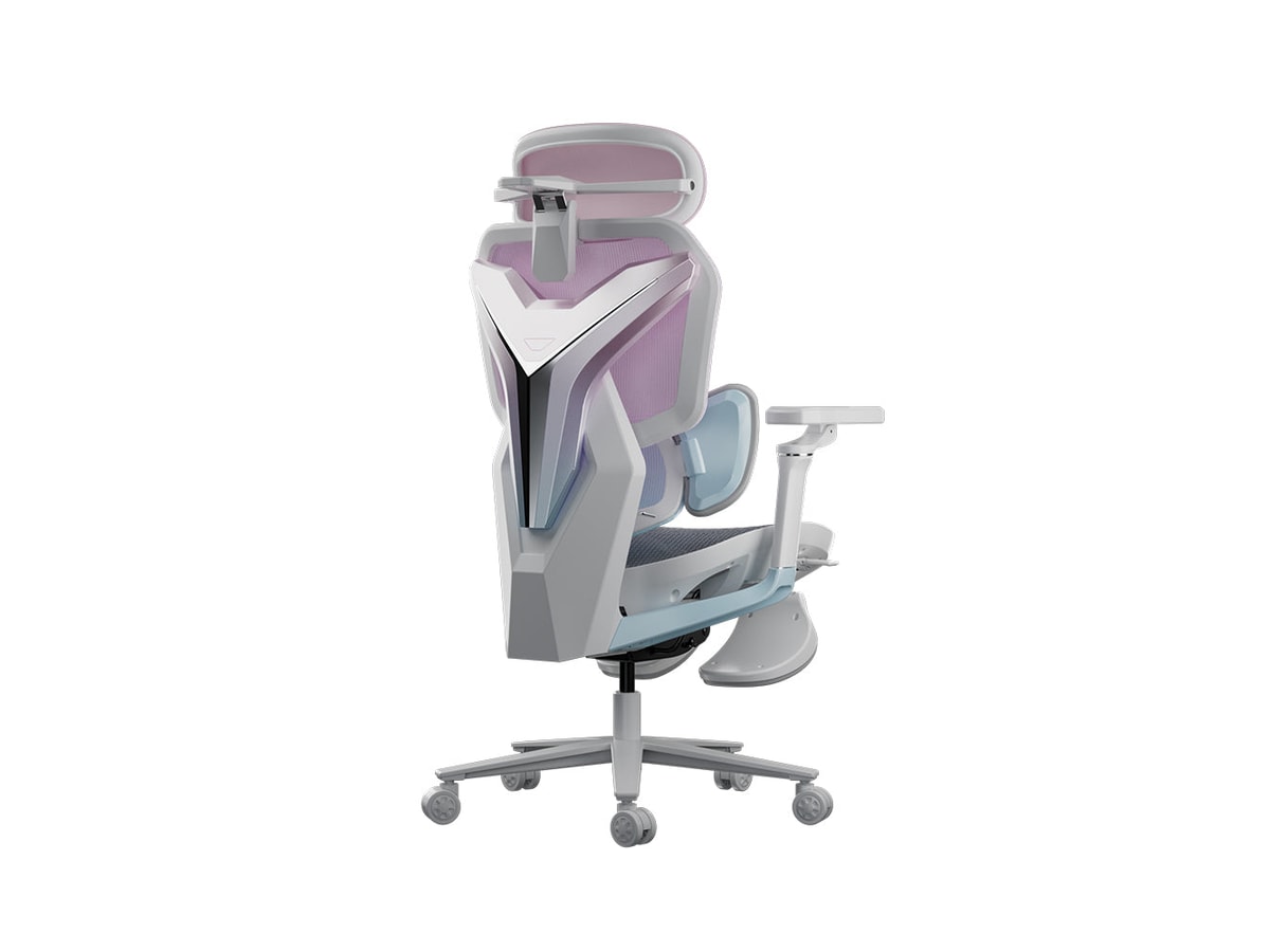 AutoFull G7 ergonomic Gaming Chair Professional - Pink & White (AFYG701SSP-100101)