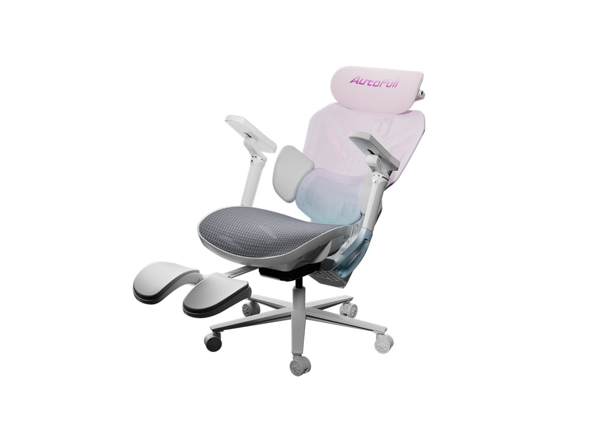 AutoFull G7 ergonomic Gaming Chair Professional - Pink & White (AFYG701SSP-100101) thumbnail 2