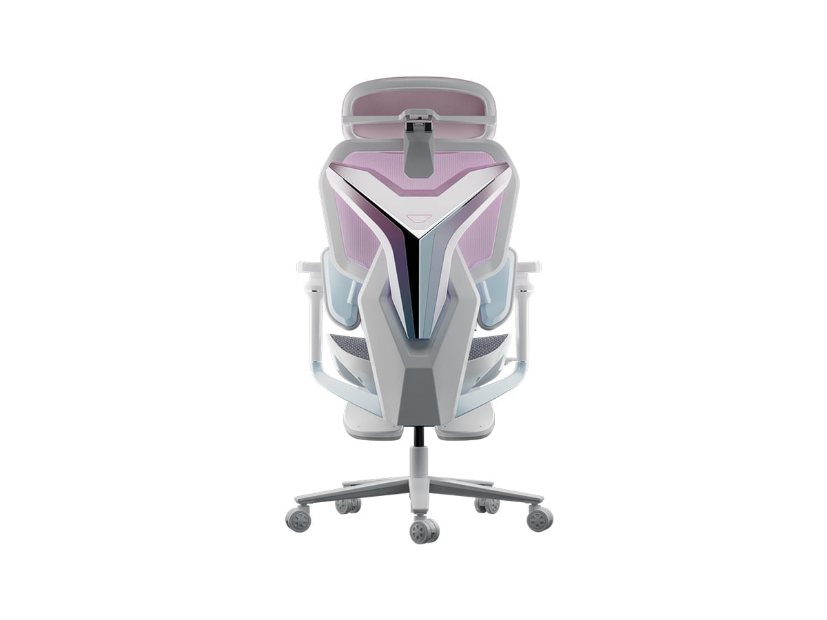 AutoFull G7 ergonomic Gaming Chair Professional - Pink & White (AFYG701SSP-100101) thumbnail 3