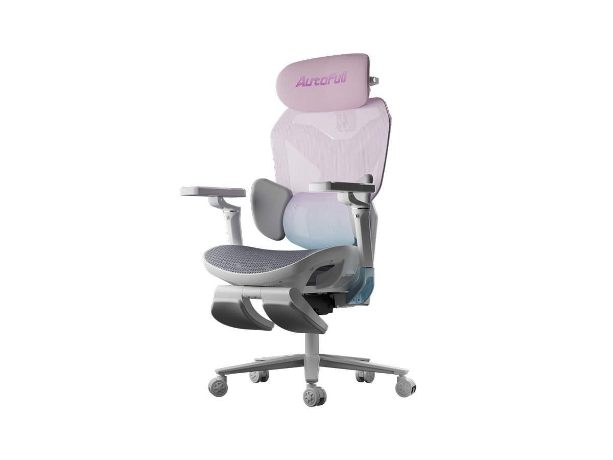 AutoFull G7 ergonomic Gaming Chair Professional - Pink & White (AFYG701SSP-100101) thumbnail 6