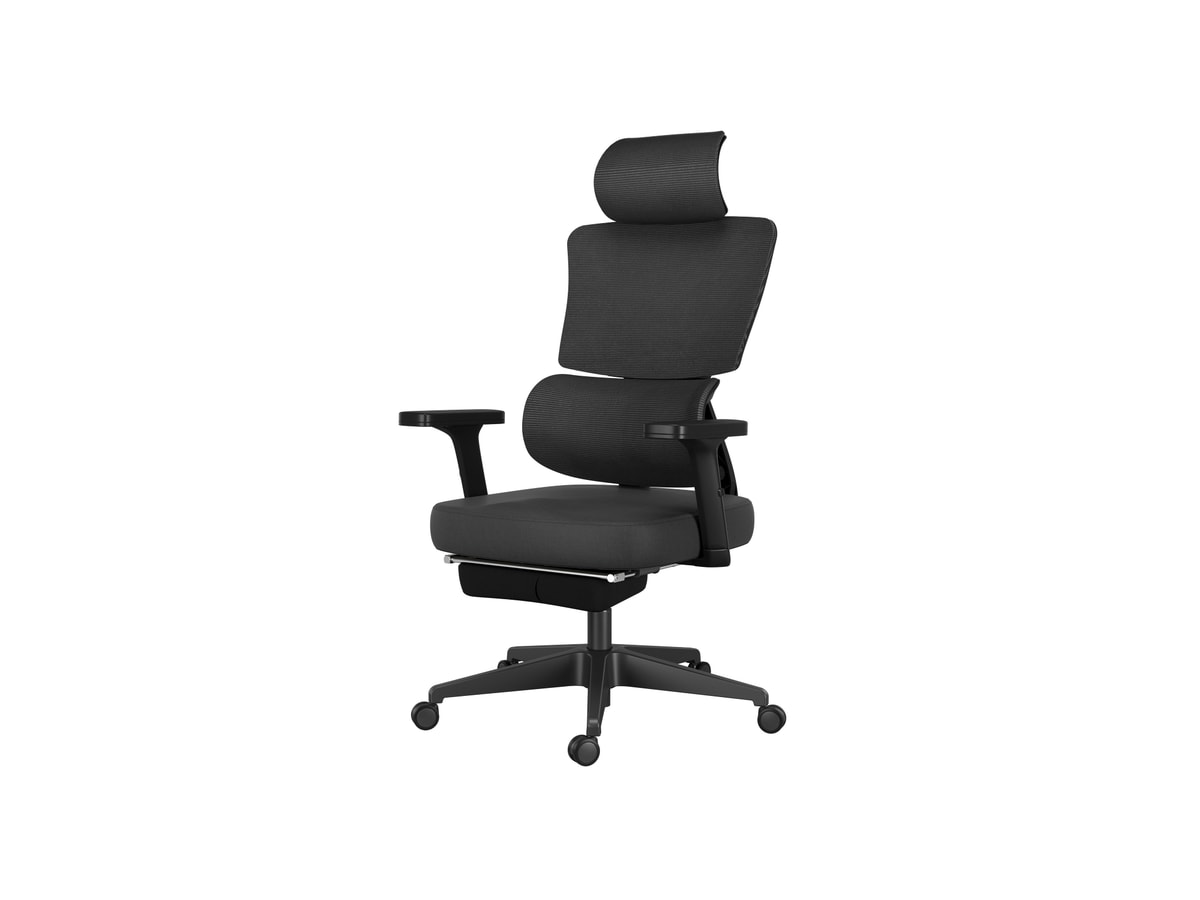 HBADA P5 Ultra Black Ergonomic Chair (E201BSH)