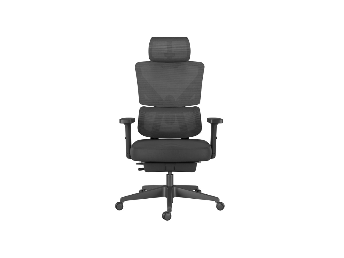 HBADA P5 Ultra Black Ergonomic Chair (E201BSH) thumbnail 2