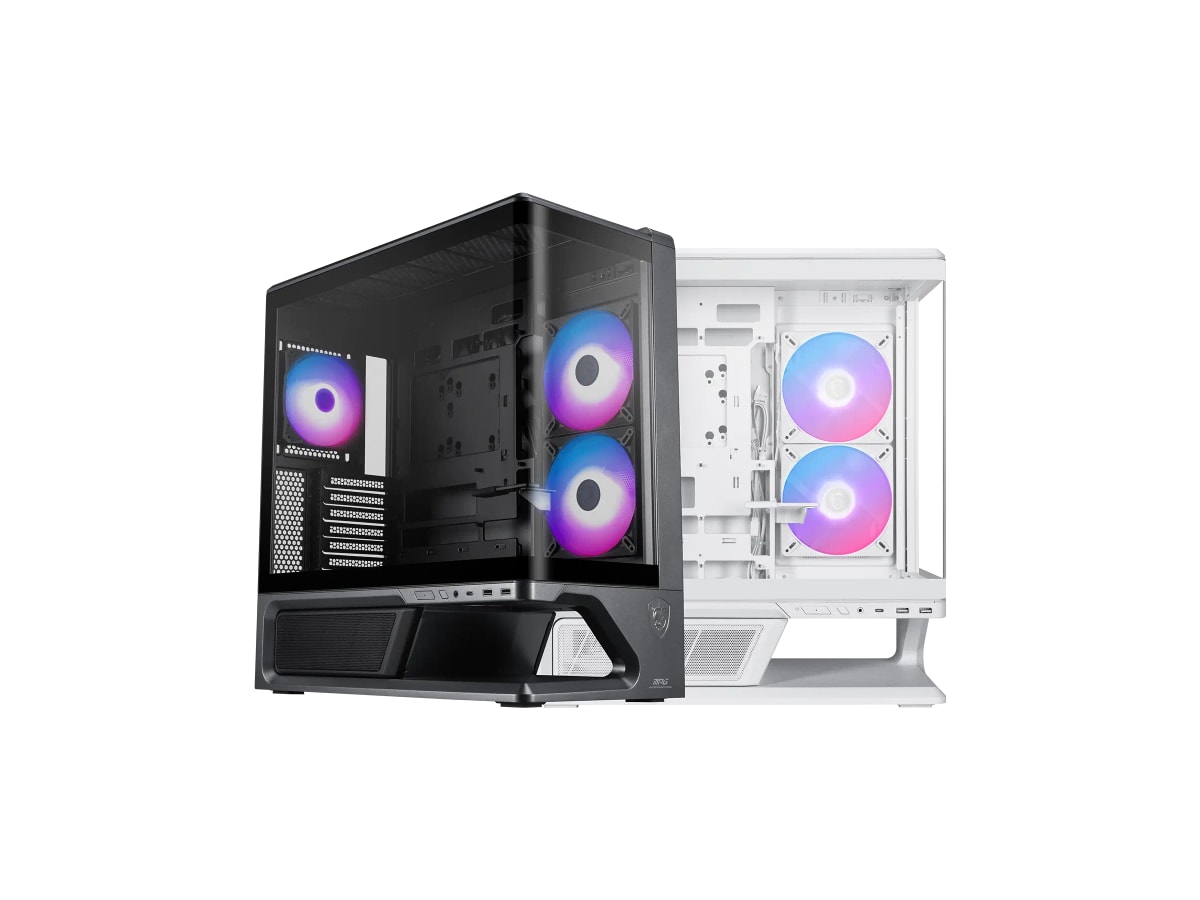 MSI MPG VIXTA 300R W ATX PC CASE White thumbnail 3