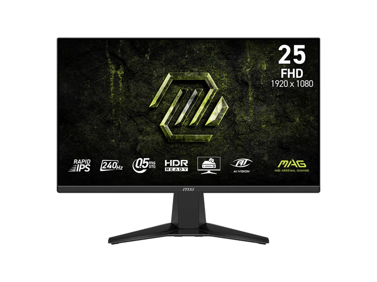 MSI MAG 255F X24 24.5" FHD Rapid IPS 240Hz Gaming Monitor