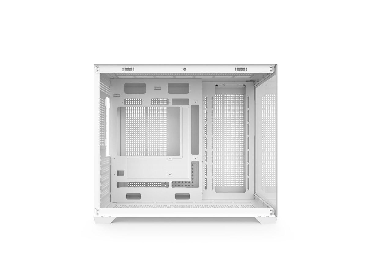 G1 285M-A Panoramic 360mm mATX Case – White (No fans) thumbnail 5