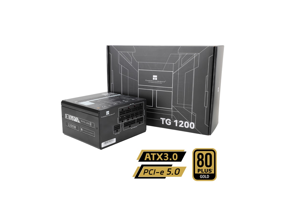 Thermalright 1200W ATX3.0 TR-TG 80+ Gold Medal Full-mode Power Supply
