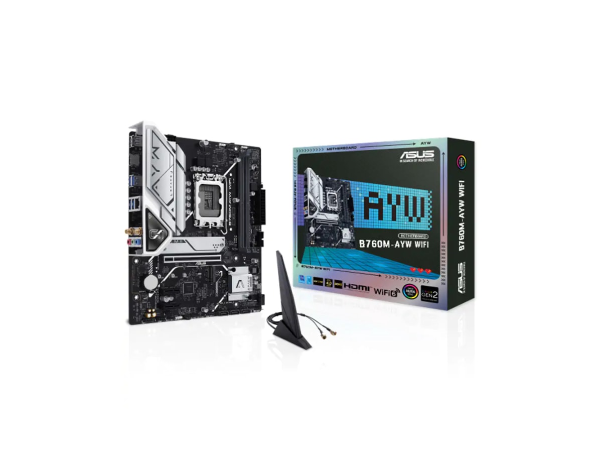 Asus B760M-AYW WIFI DDR5 LGA 1700 mATX Motherboard