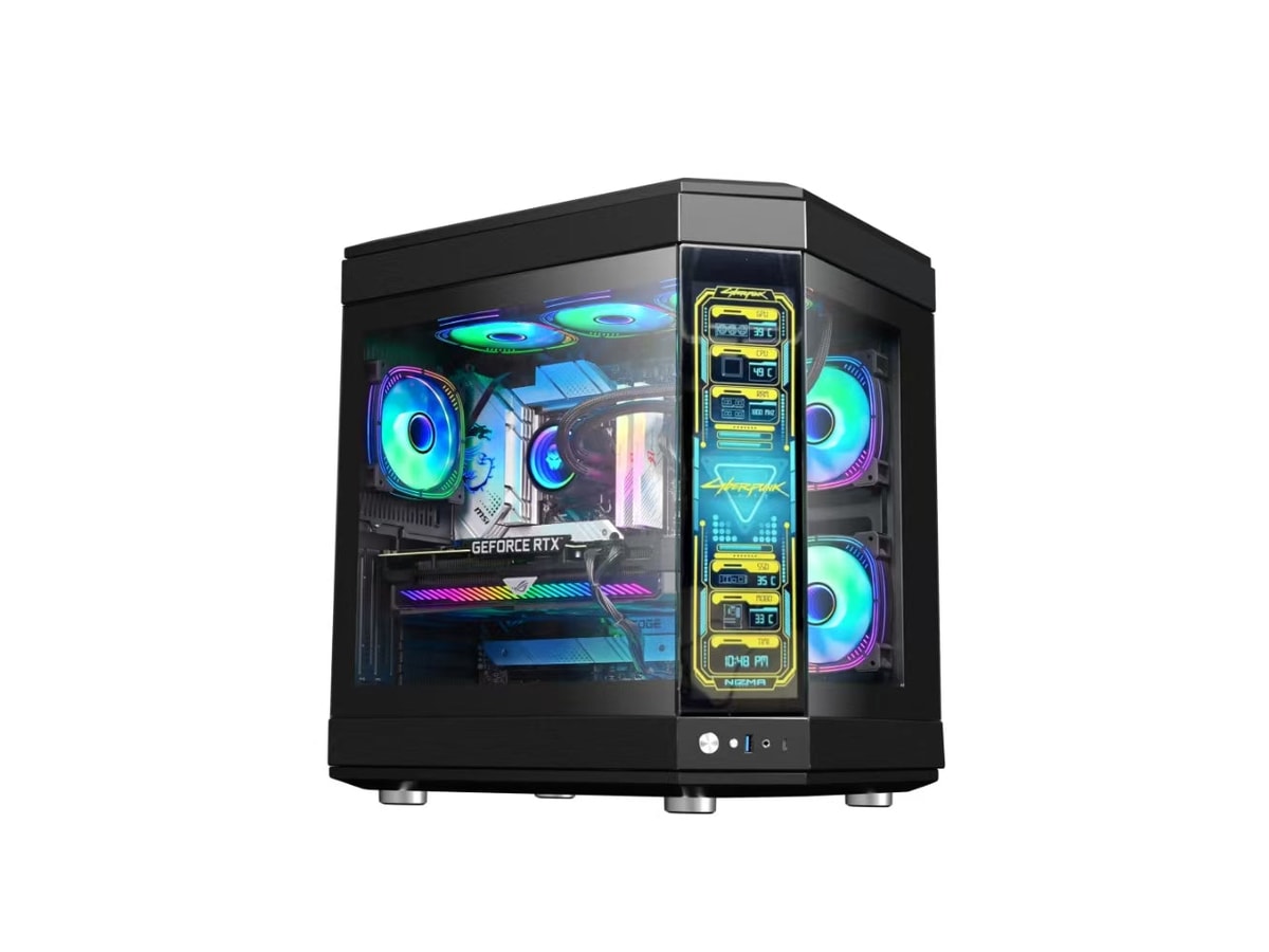 Coolman Fish tank with screen Infinite Mid Tower Case (No fan)