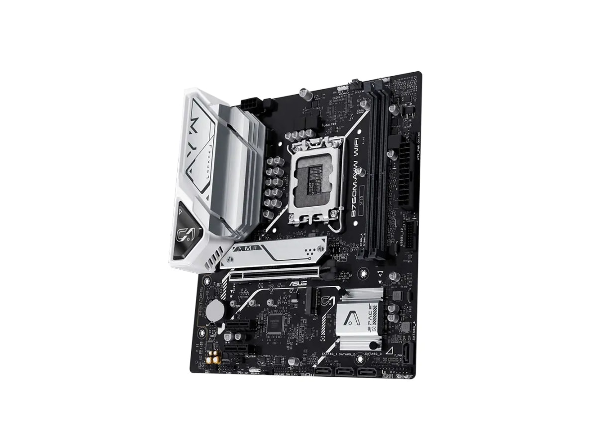 Asus B760M-AYW WIFI DDR5 LGA 1700 mATX Motherboard thumbnail 3