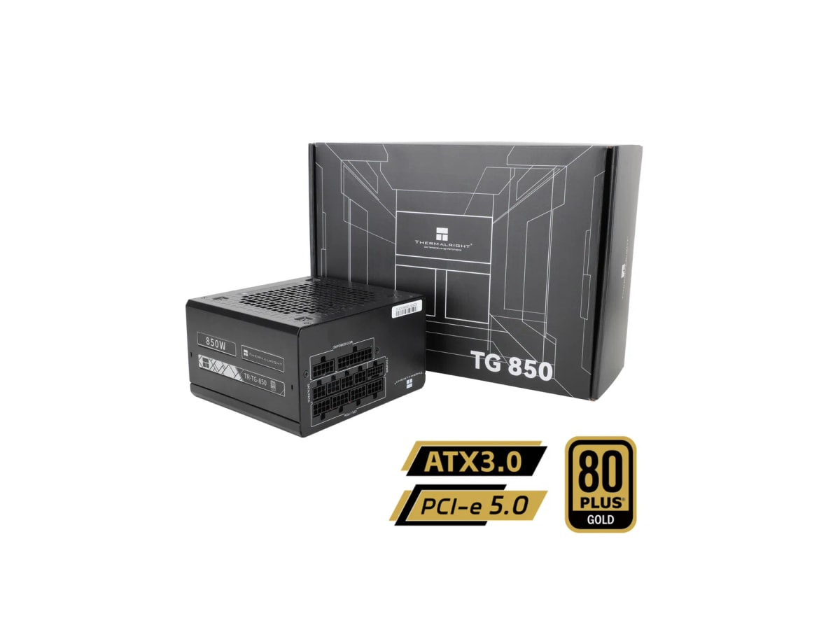 THERMALRIGHT 850W 80+ GOLD Full-Modular PSU (5YRS) TG-850