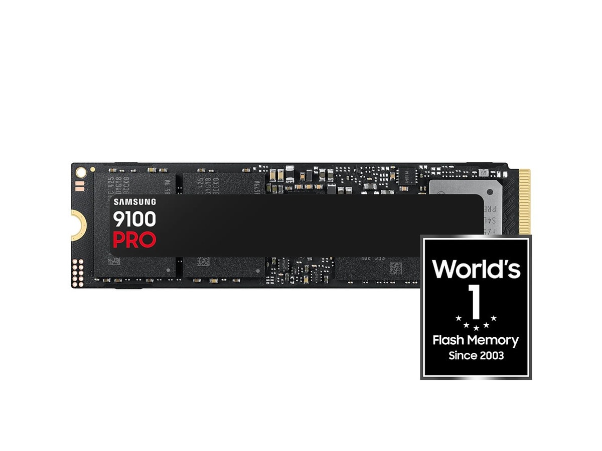 Samsung 9100 Pro 1TB PCIe Gen5 NVMe M.2 SSD