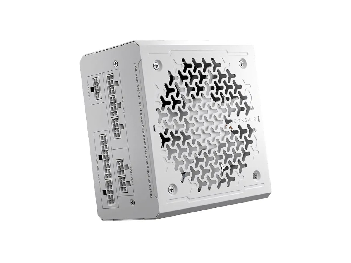 Corsair 850W RM850e Gold Fully Modular ATX 3.1 Power Supply - White thumbnail 2
