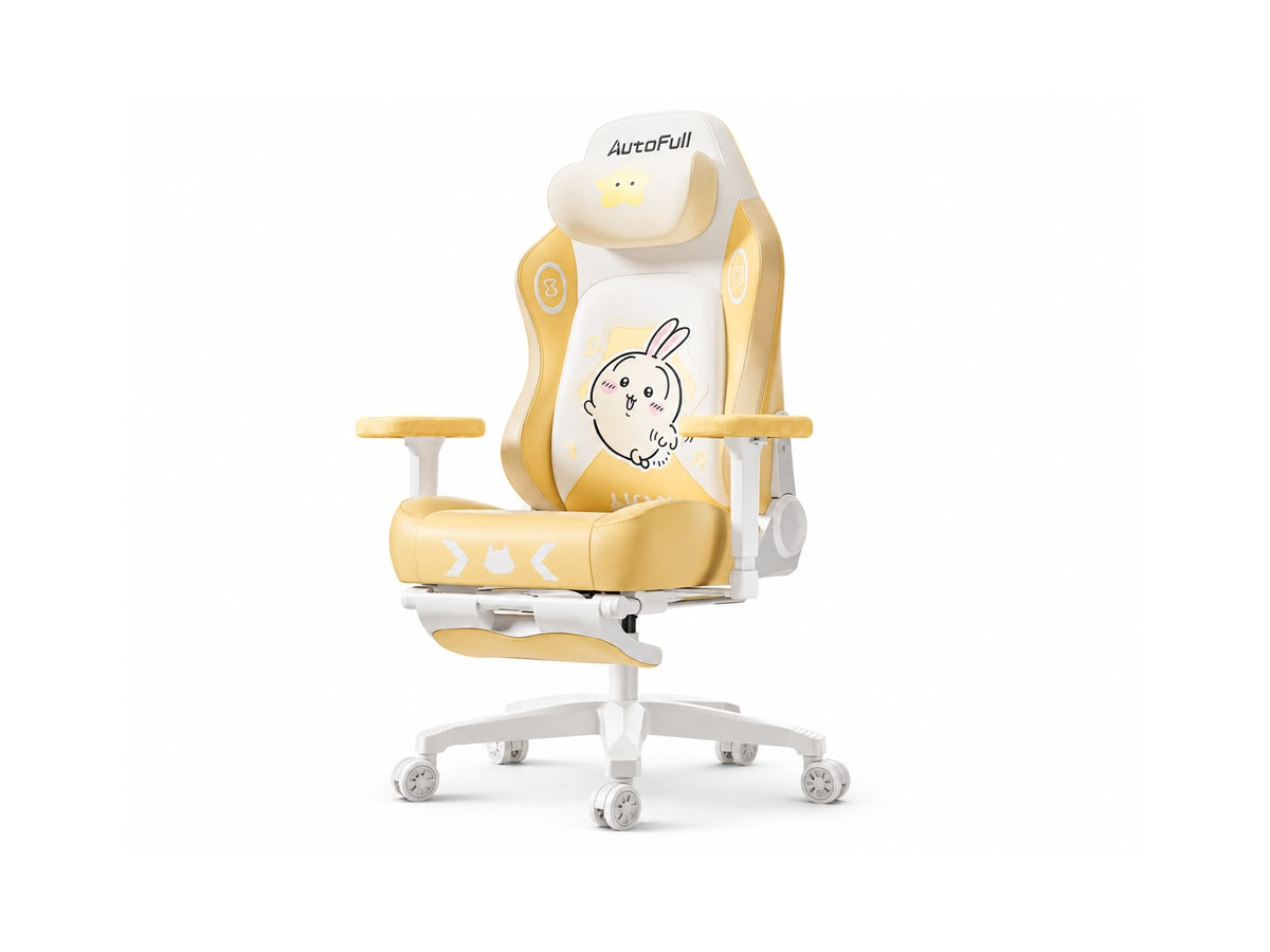 AutoFull C3 Pro Gaming Chair – CHIIKAWA Edition Yellow Usagi (AFYC307SSY)