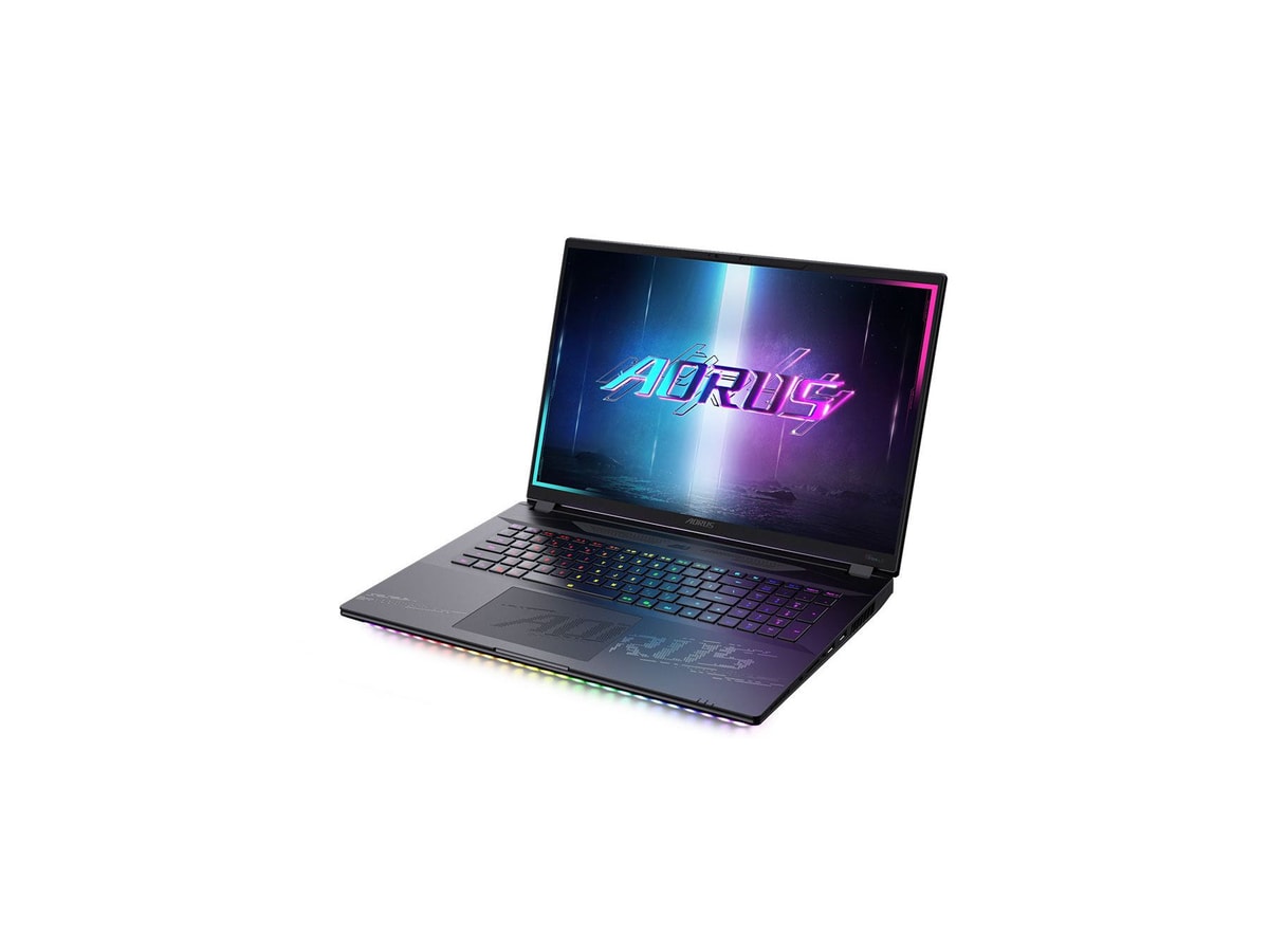 GIGABYTE Aorus Master 18 BZH 18" mini-LED Core Ultra 9 64GB RAM 2TB RTX 5090 Gaming Laptop - Black