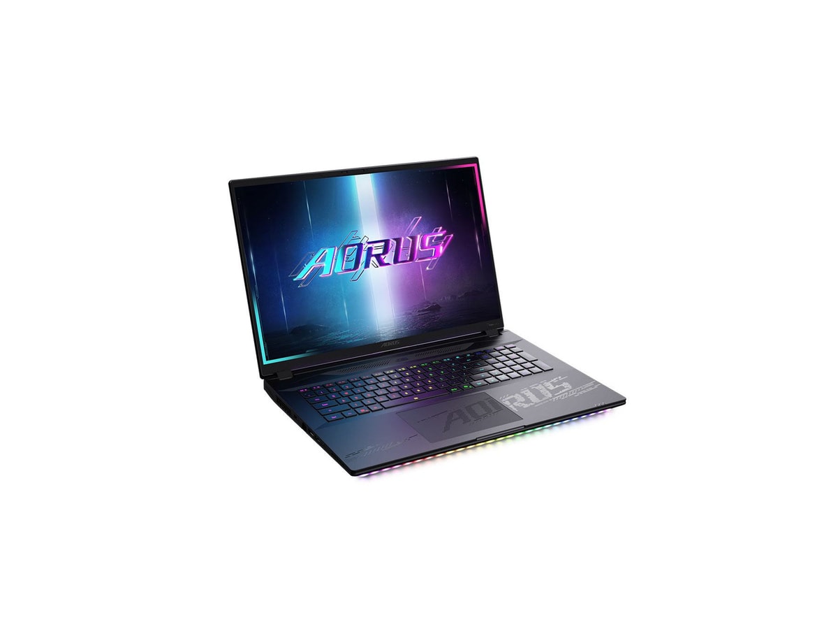 GIGABYTE Aorus Master 18 BZH 18" mini-LED Core Ultra 9 64GB RAM 2TB RTX 5090 Gaming Laptop - Black thumbnail 5