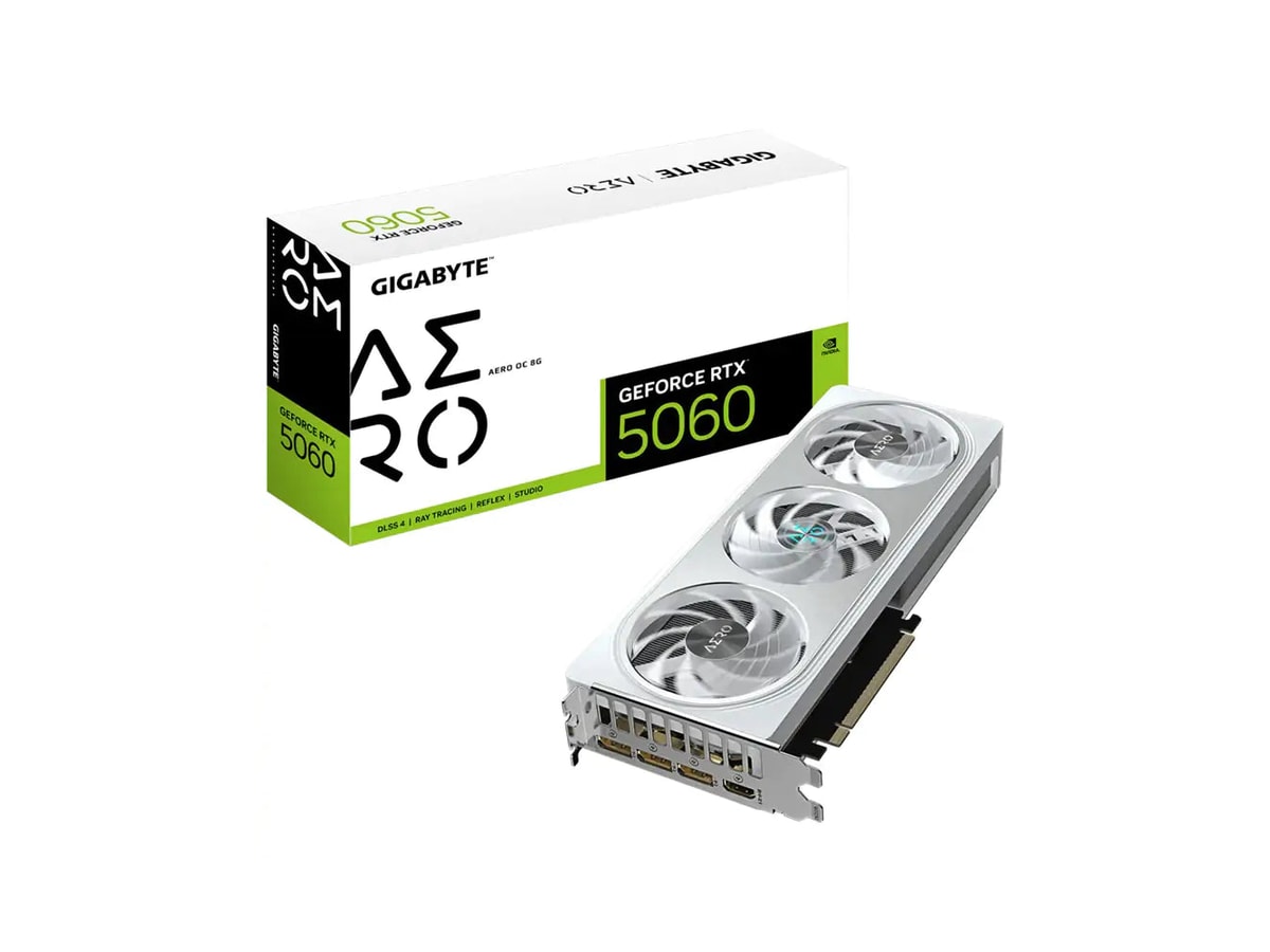 Gigabyte GeForce RTX 5060 Aero OC 8G Graphics Card