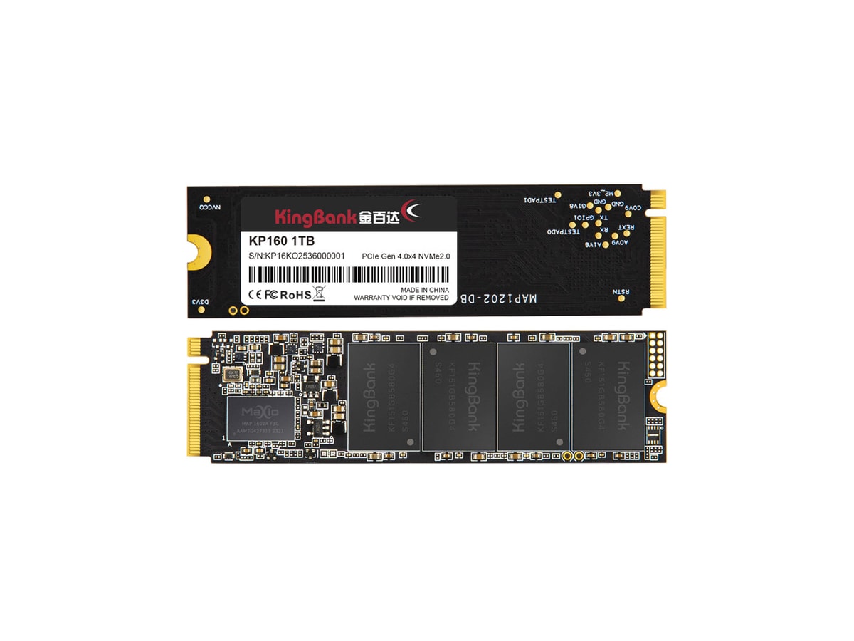 Kingbank KP160 2TB M.2 5000/4200 PCIe 4.0 NVMe M.2 2280 SSD thumbnail 3