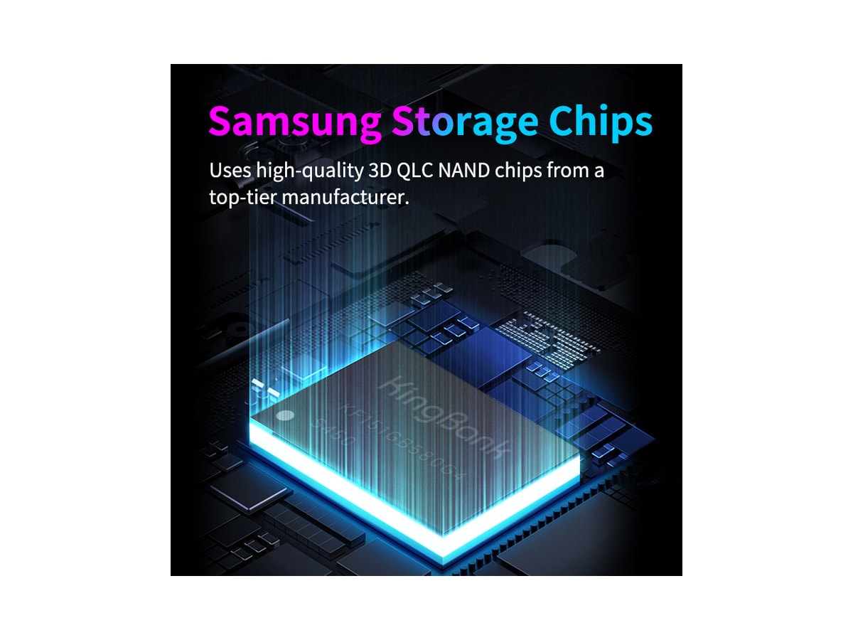 Kingbank KP160 2TB M.2 5000/4200 PCIe 4.0 NVMe M.2 2280 SSD thumbnail 8