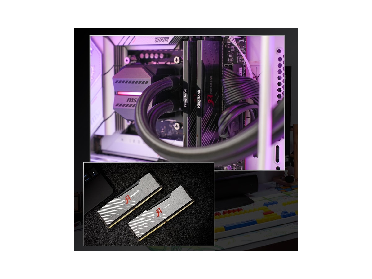 Kingbank KRXB DDR5 6000MHz 16GB CL36 UDIMM Black thumbnail 10
