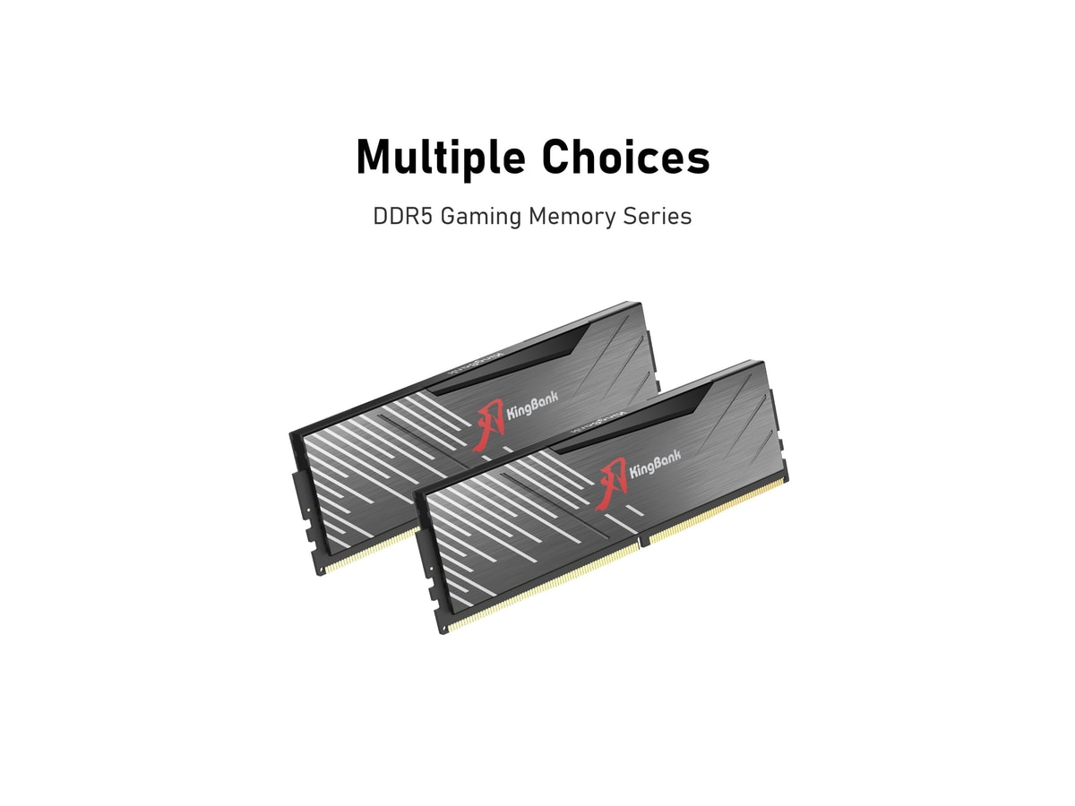 Kingbank KRXB DDR5 6000MHz 16GB CL36 UDIMM Black thumbnail 4
